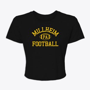 Millheim Pennsylvania Football Women's Crop Top