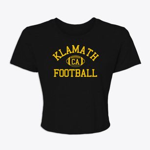 Klamath California Football Women's Crop Top