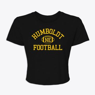 Humboldt Nebraska Football Women's Crop Top