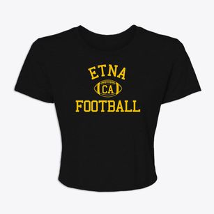 Etna California Football Women's Crop Top