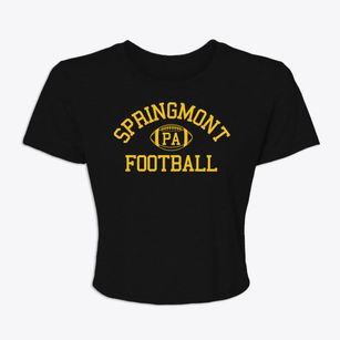 Springmont Pennsylvania Football Women's Crop Top