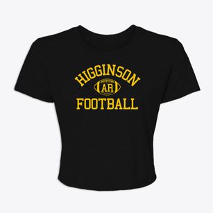 Higginson Arkansas Football Women's Crop Top