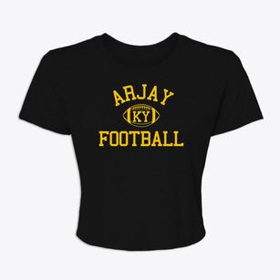 Arjay Kentucky Football Women's Crop Top
