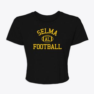 Selma Alabama Football Women's Crop Top