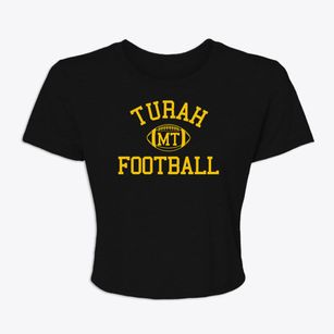 Turah Montana Football Women's Crop Top