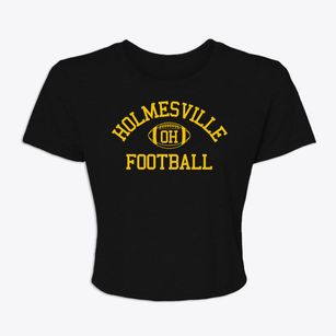 Holmesville Ohio Football Women's Crop Top