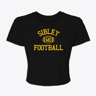 Sibley Missouri Football Women's Crop Top