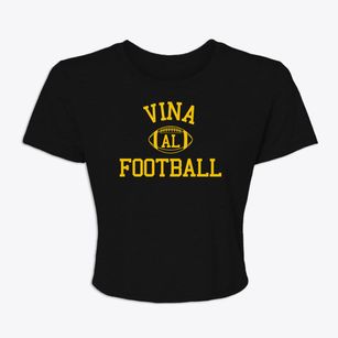 Vina Alabama Football Women's Crop Top
