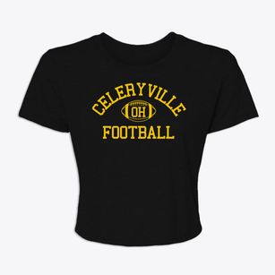 Celeryville Ohio Football Women's Crop Top