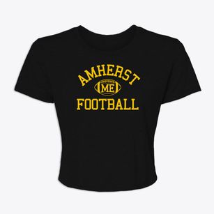 Amherst Maine Football Women's Crop Top