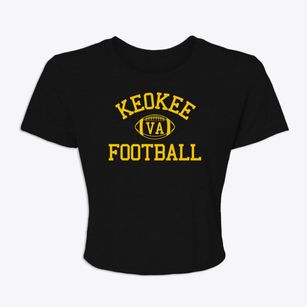Keokee Virginia Football Women's Crop Top