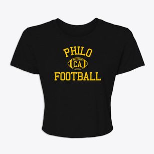 Philo California Football Women's Crop Top