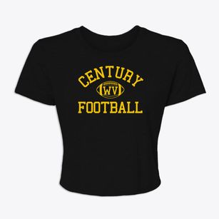Century West Virginia Football Women's Crop Top