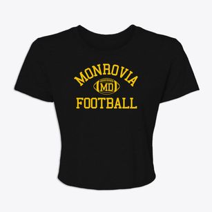 Monrovia Maryland Football Women's Crop Top