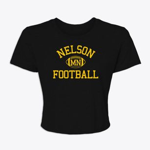 Nelson Minnesota Football Women's Crop Top