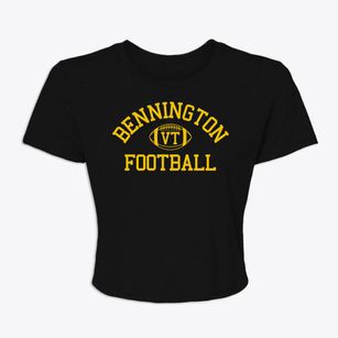 Bennington Vermont Football Women's Crop Top