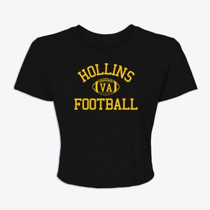 Hollins Virginia Football Women's Crop Top