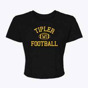 Tipler Wisconsin Football Women's Crop Top