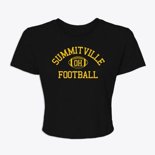 Summitville Ohio Football Women's Crop Top