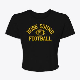 Hobe Sound Florida Football Women's Crop Top