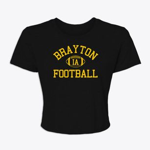 Brayton Iowa Football Women's Crop Top