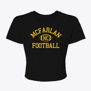 Mcfarlan North Carolina Football Women's Crop Top