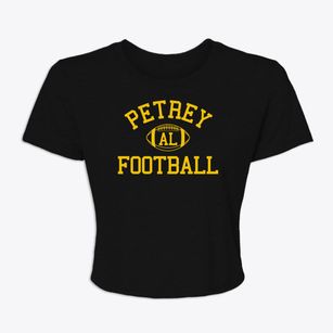 Petrey Alabama Football Women's Crop Top