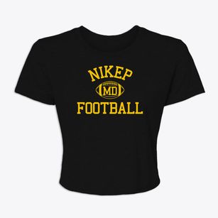 Nikep Maryland Football Women's Crop Top