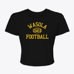 Wasola Missouri Football Women's Crop Top