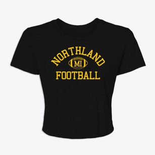 Northland Michigan Football Women's Crop Top