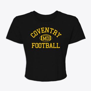 Coventry Maryland Football Women's Crop Top