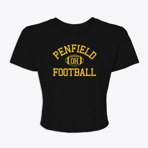 Penfield Ohio Football Women's Crop Top