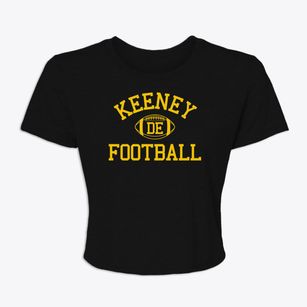 Keeney Delaware Football Women's Crop Top