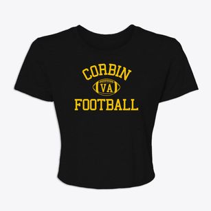 Corbin Virginia Football Women's Crop Top
