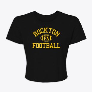 Rockton Pennsylvania Football Women's Crop Top
