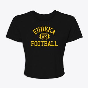 Eureka Alaska Football Women's Crop Top