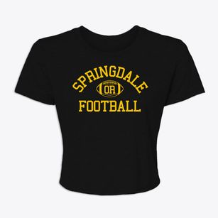 Springdale Oregon Football Women's Crop Top