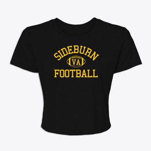 Sideburn Virginia Football Women's Crop Top