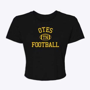 Otes Tennessee Football Women's Crop Top