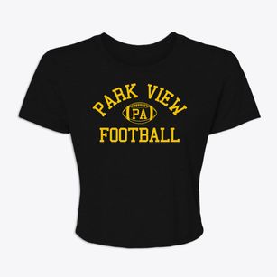 Park View Pennsylvania Football Women's Crop Top