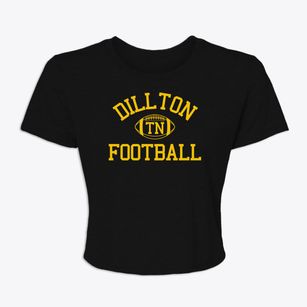 Dillton Tennessee Football Women's Crop Top