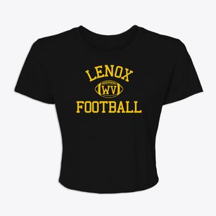 Lenox West Virginia Football Women's Crop Top