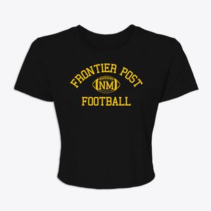 Frontier Post New Mexico Football Women's Crop Top