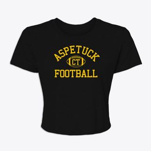 Aspetuck Connecticut Football Women's Crop Top
