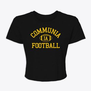 Communia Iowa Football Women's Crop Top