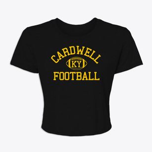 Cardwell Kentucky Football Women's Crop Top