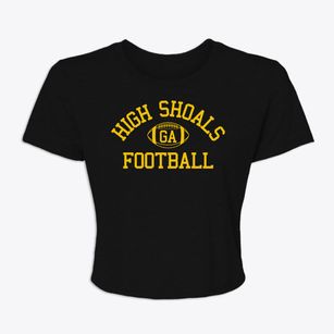 High Shoals Georgia Football Women's Crop Top