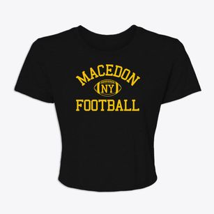 Macedon New York Football Women's Crop Top