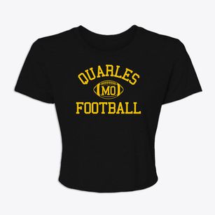 Quarles Missouri Football Women's Crop Top