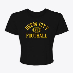 Deem City Florida Football Women's Crop Top